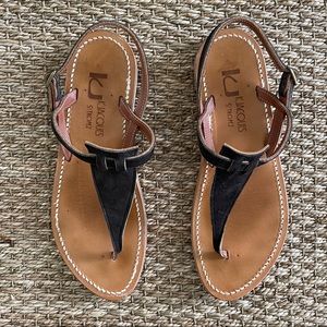 k. jacques cyrus sandal in beluga sz 39